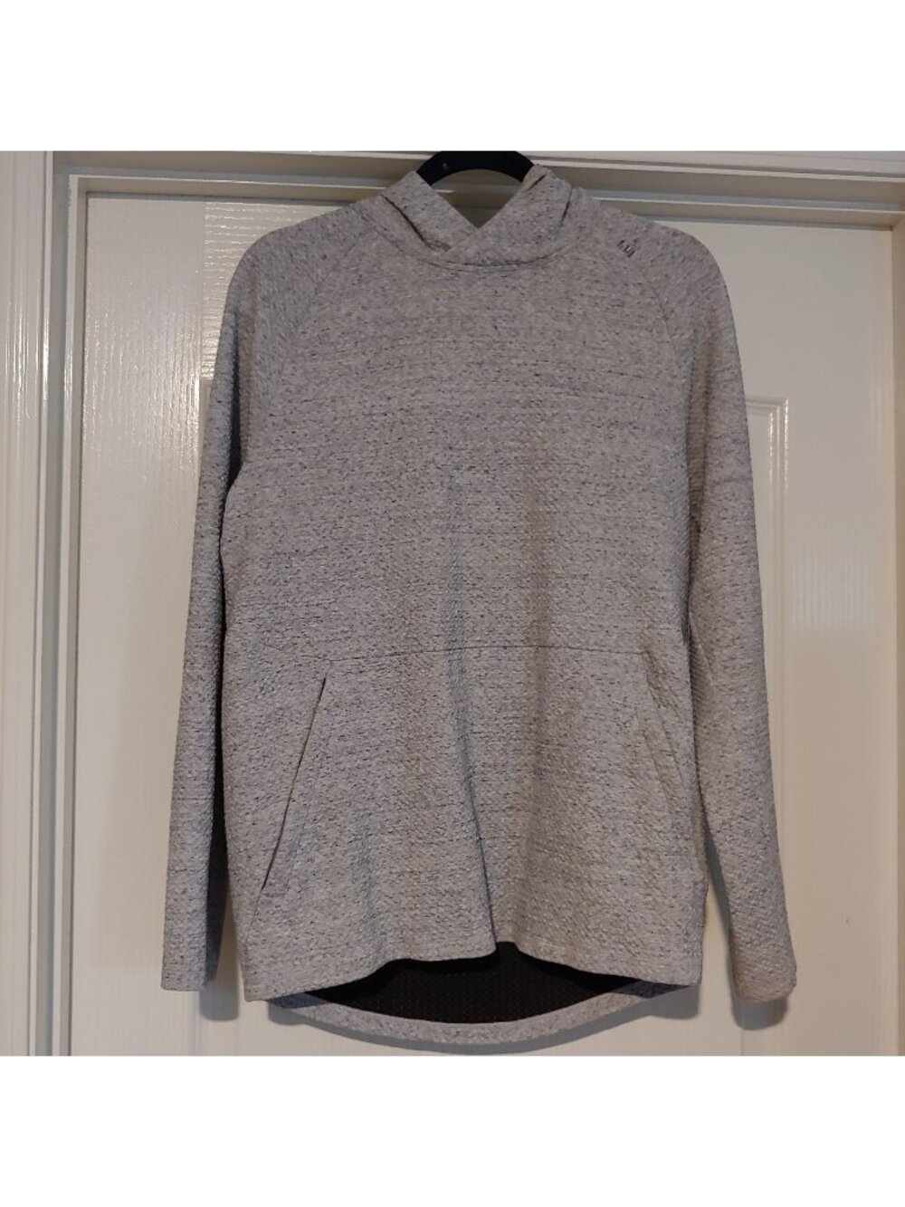 Lululemon At Ease Hoodie Mens Textured Double Knit Stretch Athleisure M